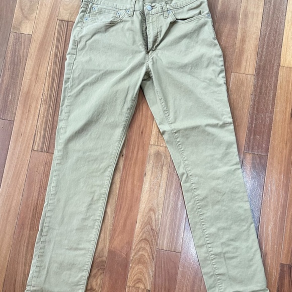 LEVI'S 511 SLIM FIT Mens Jeans Khaki Tan - Picture 3 of 9